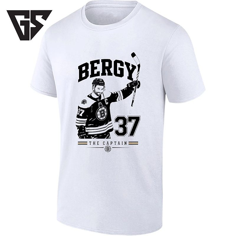 Patrice Bergeron Bergy 37 Boston Bruins The Captain T-Shirt Patrice Bergeron Bergy 37 Boston Bruins The Captain T-Shirt