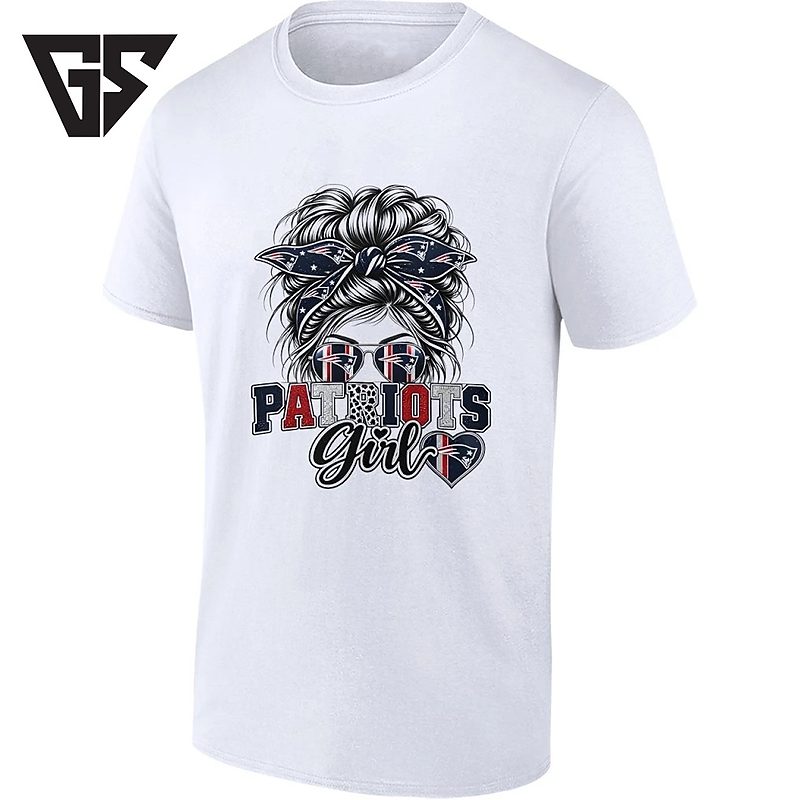 Patriots Girl New England Patriots Fan NFL T-Shirt Patriots Girl New England Patriots Fan NFL T-Shirt