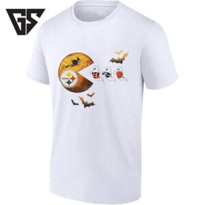 Pittsburgh Steelers Pac-Man Halloween Afc North Rivals T-Shirt