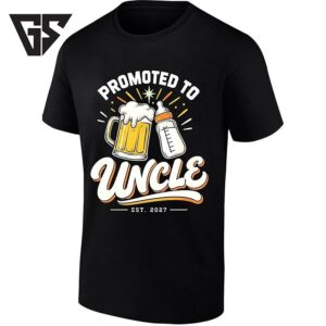 Promoted To Uncle Est 2027 Baby Reveal T-Shirt