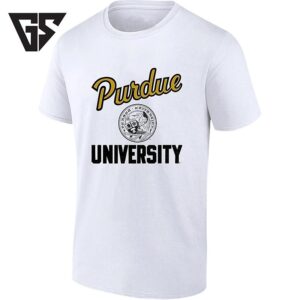 Purdue University Science Technology Agriculture Logo T-Shirt