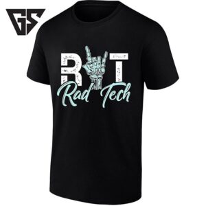 Rad Tech Skeleton Hand Radiology Technologist T-Shirt