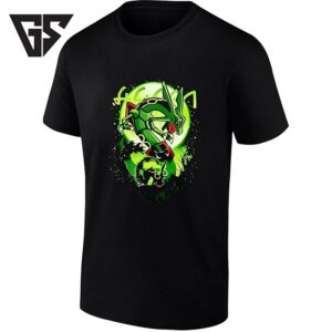 Rayquaza Green Moon Pokemon Dragon Type T-Shirt