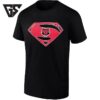 Red Wolf Superman Logo Superhero T-Shirt