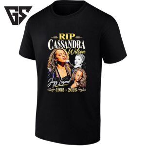 Rip Cassandra Wilson Jazz Legend 1955 2026 T-Shirt