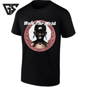 Rule The Wrld Distressed Portrait Urban T-Shirt