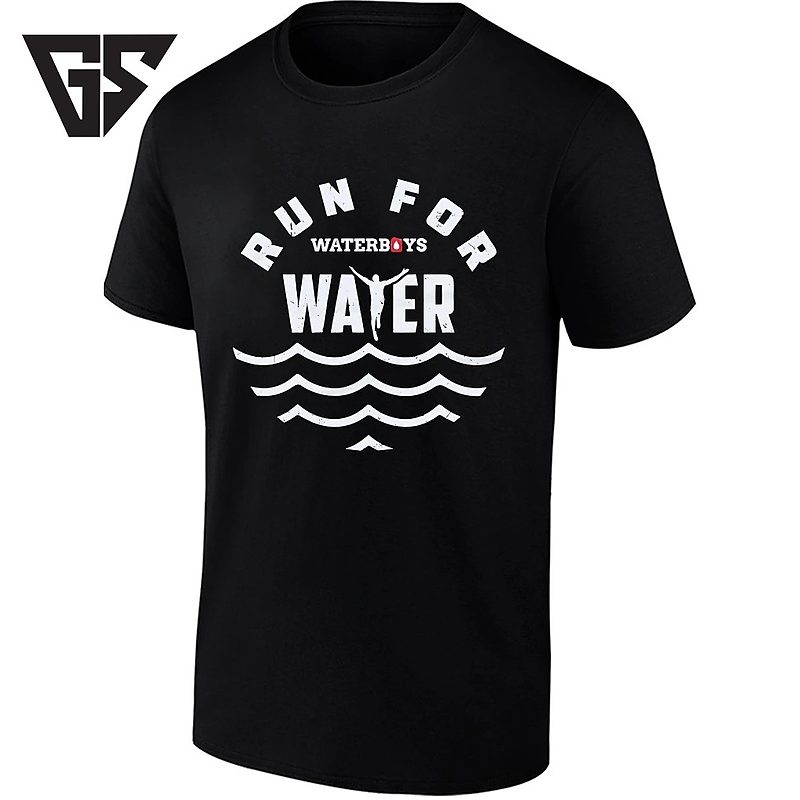 Run For Water Waterboys Charity Athletic T-Shirt Run For Water Waterboys Charity Athletic T-Shirt