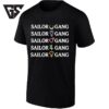 Sailor Gang Anime Symbol Magical Girl Planetary Symbols T-Shirt