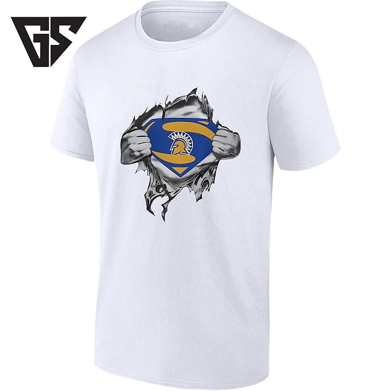 San Jose State Spartans Superman Logo Sjsu T-Shirt San Jose State Spartans Superman Logo Sjsu T-Shirt