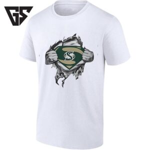 Saskatchewan Roughriders Superman Logo Cfl T-Shirt