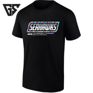 Seattle Seahawks Intercept Cancer Football T-Shirt