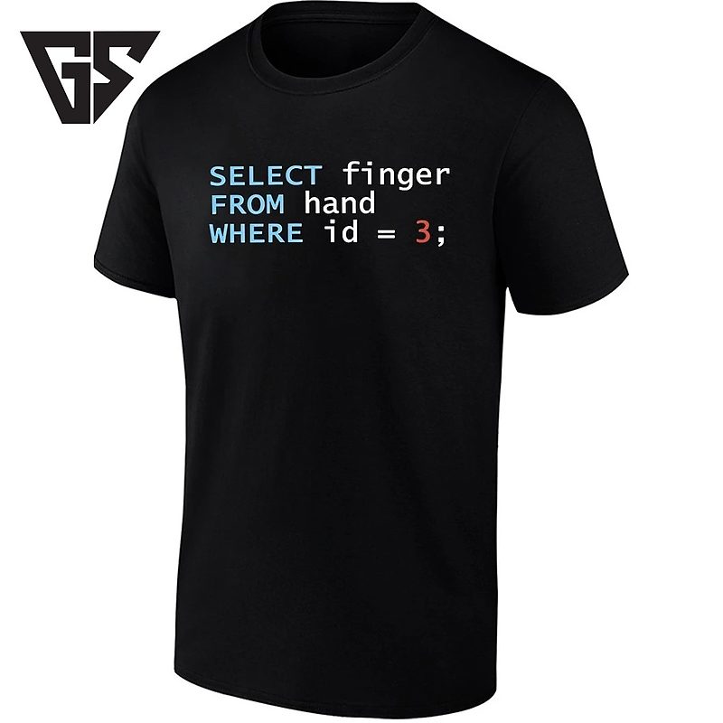 Select Finger From Hand Where Id Equal 3 Sql Query T-Shirt Select Finger From Hand Where Id Equal 3 Sql Query T-Shirt