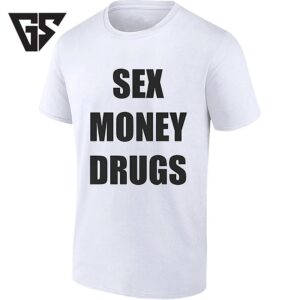 Sex Money Drugs Lifestyle Minimalist Bold T-Shirt