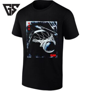 Slam Basketball Distressed Hoops Sports T-Shirt
