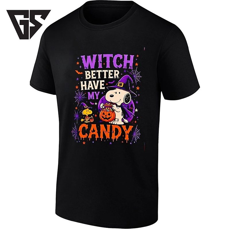 Snoopy And Woodstock Witch Better Have My Candy Halloween T-Shirt Snoopy And Woodstock Witch Better Have My Candy Halloween T-Shirt