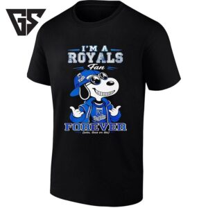 Snoopy I’m A Kansas City Royals Fan Forever T-Shirt