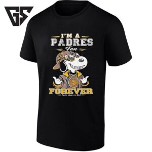 Snoopy I’m A San Diego Padres Fan Forever T-Shirt
