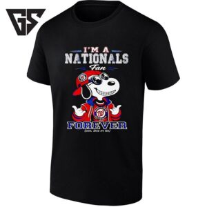 Snoopy I’m A Washington Nationals Fan Forever T-Shirt