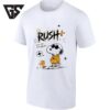 Snoopy Rush Plus Not Fast But Forever Woodstock T-Shirt