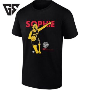 Sophia Cunningham Indiana Fever Portrait T-Shirt