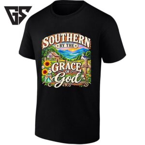 Southern By The Grace Of God Country Landscape T-Shirt
