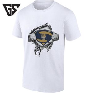 Southern University Jaguars Superman Logo T-Shirt