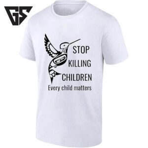 Stop Killing Children Every Child Matters Hummingbird T-Shirt