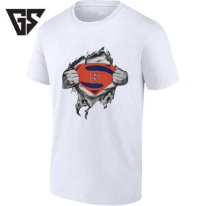 Syracuse Orange Superman Logo College Sports T-Shirt