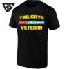 Tailgate Veteran Tailgating Football Fan T-Shirt
