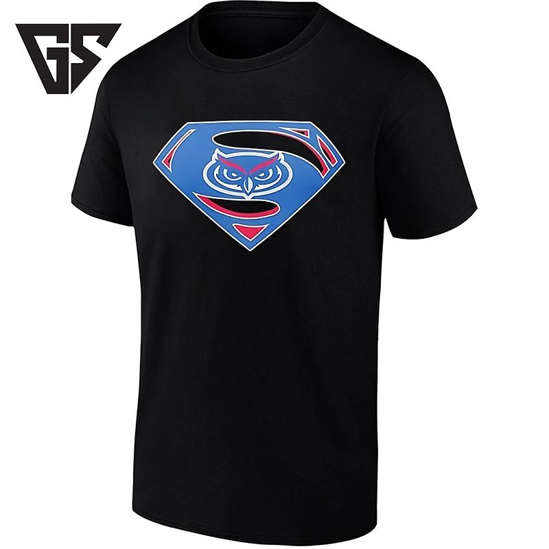Temple Owls Superman Logo College Sports T-Shirt Temple Owls Superman Logo College Sports T-Shirt