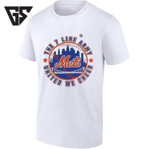 The 7 Line Army New York Mets United We Cheer T-Shirt