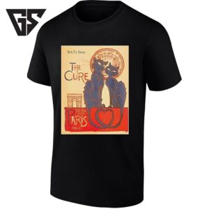 The Cure Rock En Seine Paris France 2026 Lis De L’amour T-Shirt