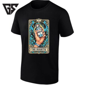The Diabetic Tarot Card With Insulin Vial T-Shirt