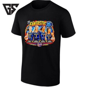 The Fantastic 4 Indiana Fever Caitlin Clark Sophie Cunningham Aliyah Boston Kelsey Mitchell T-Shirt