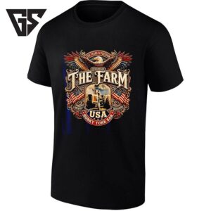 The Farm Honky Tonk Bar Liberty Missouri USA Established 2021 T-Shirt