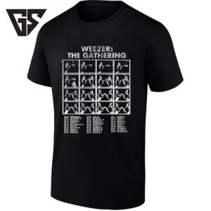 The Gathering 2024 Tour Dates Alternative Rock T-Shirt