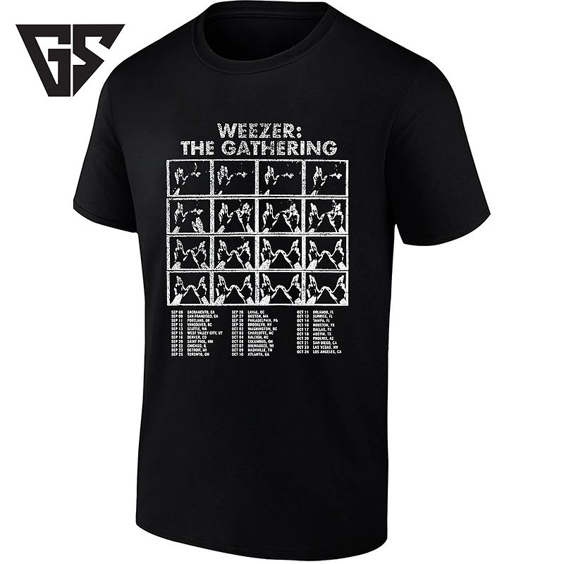 The Gathering 2024 Tour Dates Alternative Rock T-Shirt The Gathering 2024 Tour Dates Alternative Rock T-Shirt