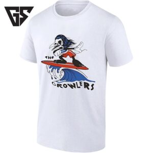 The Growlers Surfing Skeleton Surf Rock T-Shirt