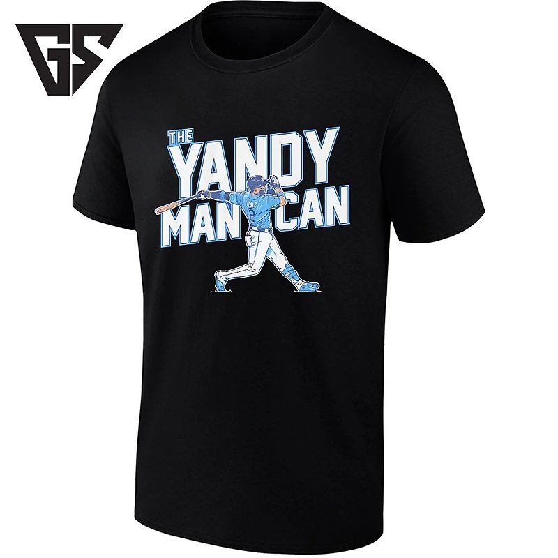 The Yandy Man Can Yandy Diaz Tampa Bay Rays T-Shirt The Yandy Man Can Yandy Diaz Tampa Bay Rays T-Shirt