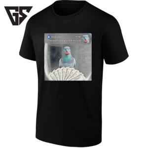 There Is Motion At Your Front Door Pigeon Meme T-Shirt