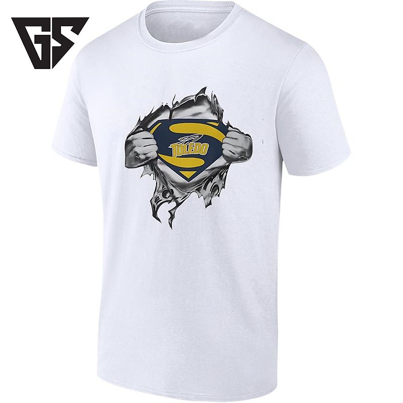 Toledo Rockets Superman Logo College Sports T-Shirt Toledo Rockets Superman Logo College Sports T-Shirt