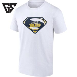 Toledo Rockets Superman Style Logo College Sports T-Shirt