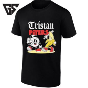Tristan Peters Baseball Banana Cartoon Rubber Hose T-Shirt
