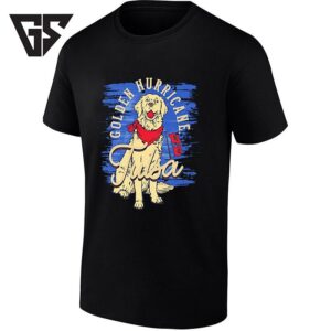 Tulsa Golden Hurricane Golden Retriever Mascot T-Shirt