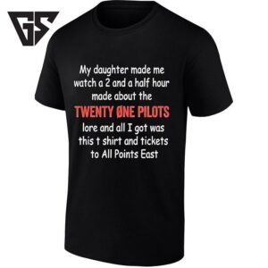 Twenty One Pilots Lore And All Points East Concert Fan T-Shirt