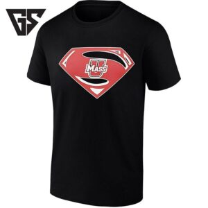 U Mass Superman Logo University Of Massachusetts T-Shirt