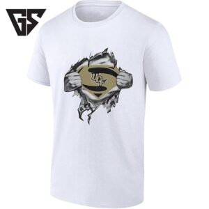 Ucf Knights Superman Chest Logo University Of Central Florida T-Shirt