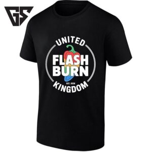 United Flash Burn Kingdom Est 2026 Chili Pepper T-Shirt