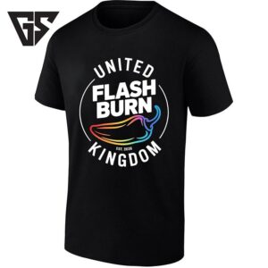 United Flash Burn Kingdom Est 2026 Spicy T-Shirt