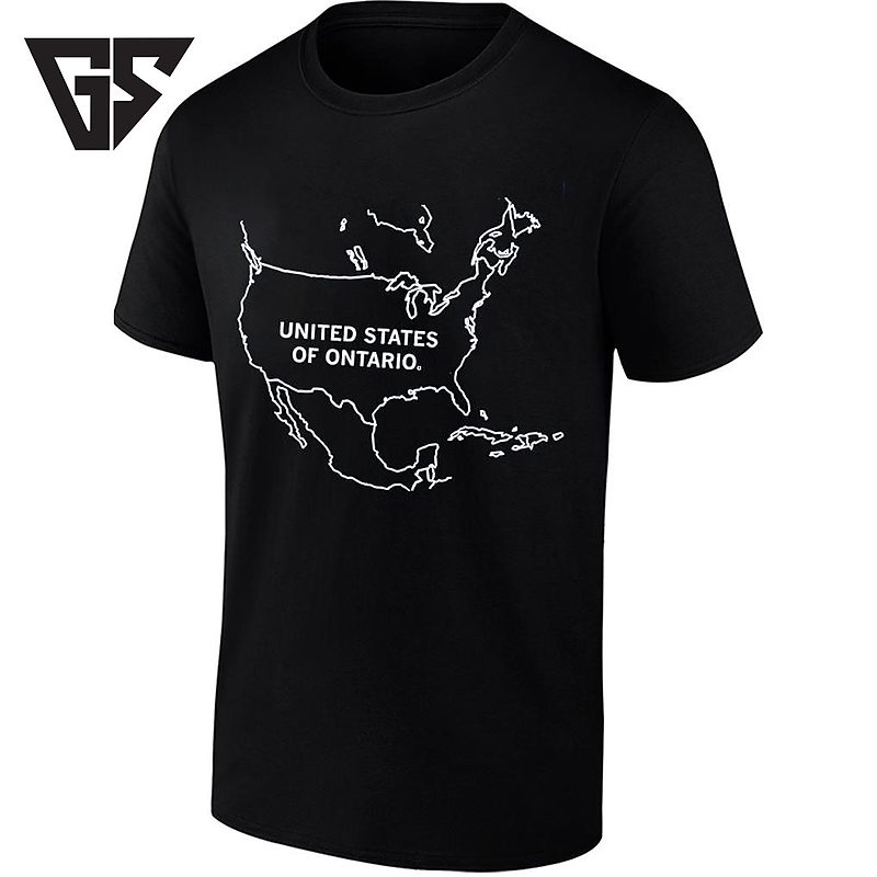 United States Of Ontario Map Canada North America T-Shirt United States Of Ontario Map Canada North America T-Shirt